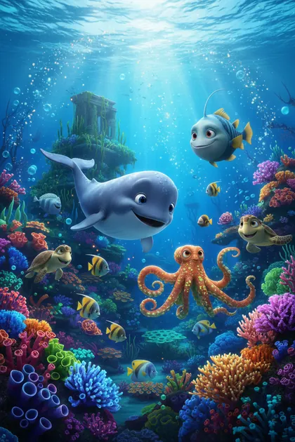Affiche de Océan Magique, Animation · Aventure · 2026, disponible en VOD sur notre IPTV France