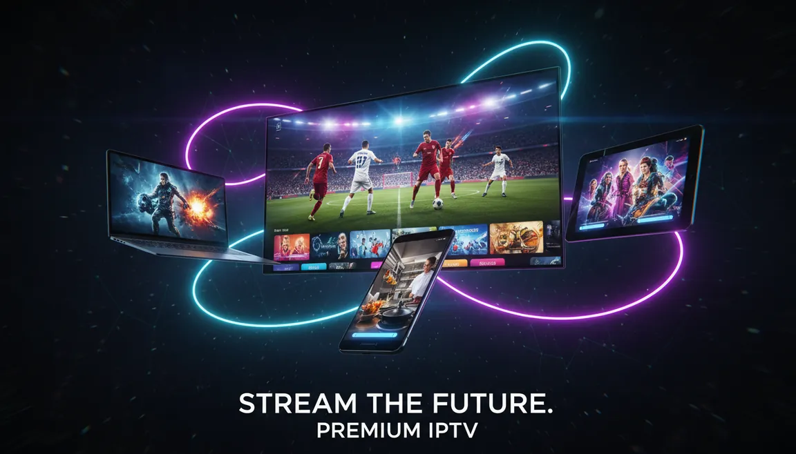 Abonnement IPTV France premium sur Smart TV, tablette et smartphone en 4K